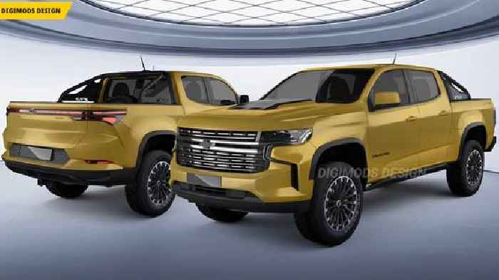 All-New Chevy Colorado Gets Quick CGI Redesign, Looks Like a Small ‘Silverado RS’