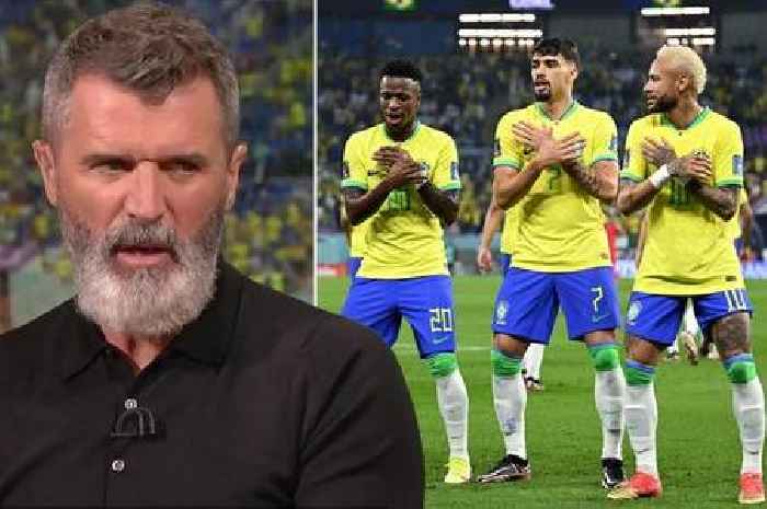 Roy Keane lays into 'disrespectful' Brazil stars for dancing celebration vs South Korea