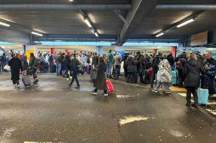 'Freezing' Glasgow Airport passengers packed into car park 'for hours' amid bomb squad scare