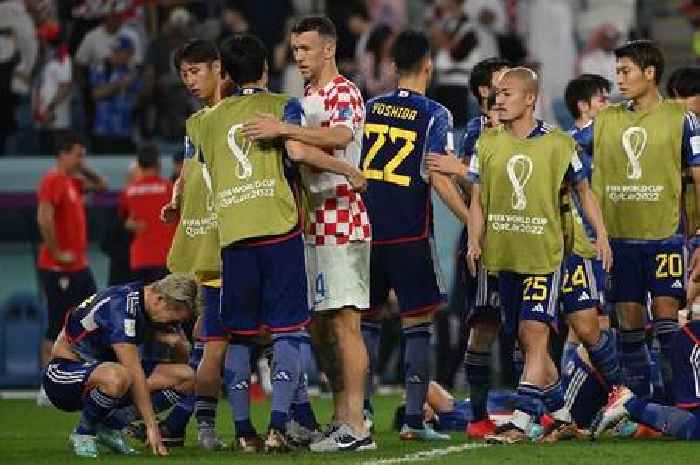 What Ivan Perisic did with Takehiro Tomiyasu after Japan vs Croatia penalty shootout