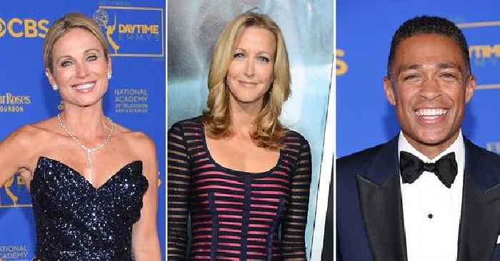Amy Robach 'Blames' Lara Spencer For Her & T.J. Holmes' 'GMA' Absence After Alleged Affair: Source