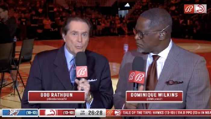 Atlanta Hawks Announcer Suffers Scary On Air Emergency Before Going to Hospital