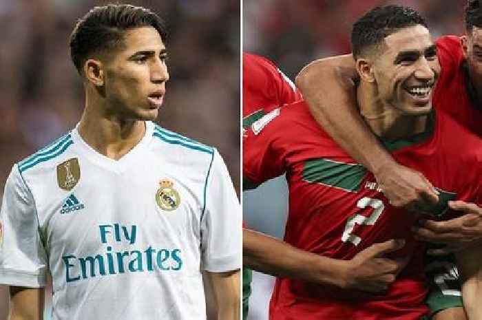 Morocco hero Achraf Hakimi was actually born in Spain - but dumped them out of World Cup