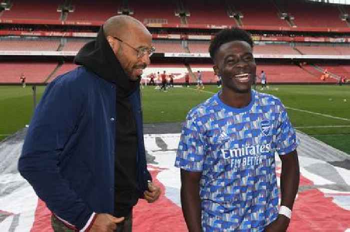 Arsenal's Bukayo Saka reveals Thierry Henry advice and Arsene Wenger regret ahead of France test