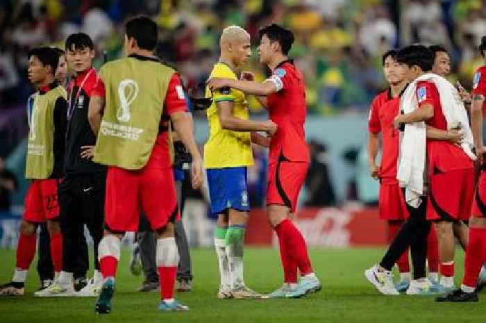 Richarlison sends classy message to Tottenham teammate Son Heung-min after Brazil vs South Korea