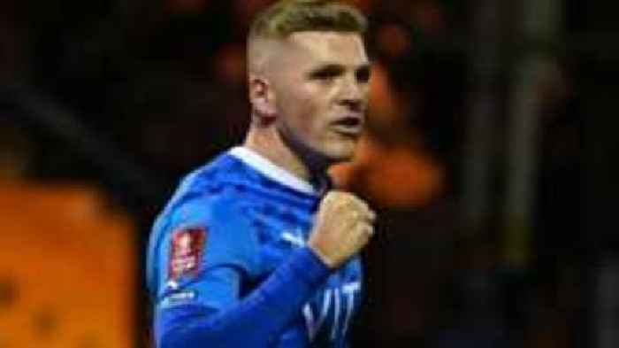 Collar hat-trick sees Stockport knock out Charlton