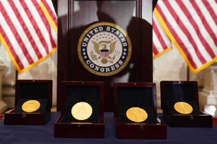 Police Officers Receive Congressional Gold Medals For Jan. 6
