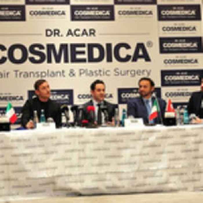 Giallorossi legend Francesco Totti announces partnership with Dr. Levent Acar to invest in Turkish hair transplant clinic Cosmedica