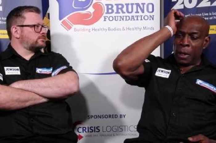 Frank Bruno and James Wade discuss mental health struggles in bid to raise awareness