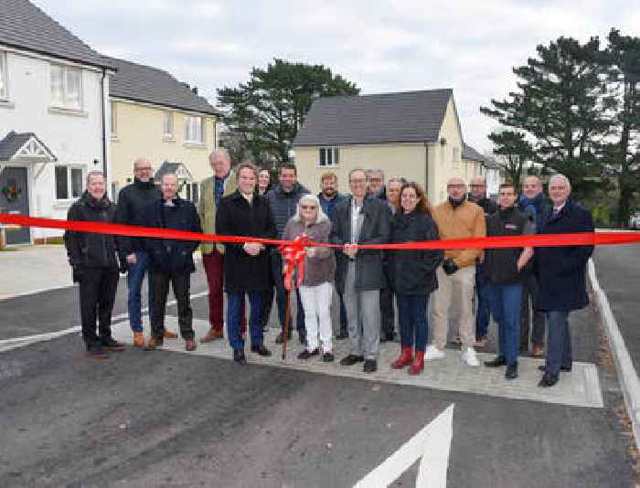 St Columb homes mark milestone for Cornish housing charity