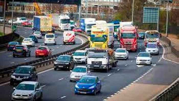 Van driver avoids serious injury after Westlink hit-and-run