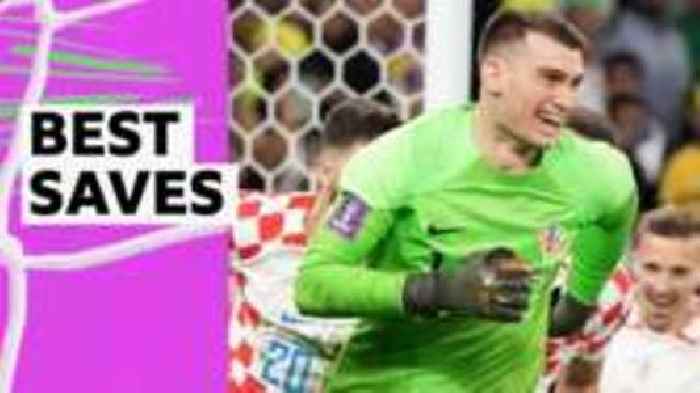 Best saves from Croatia's penalty hero Livakovic