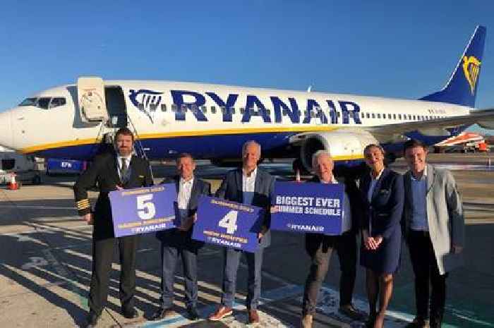 Ryanair announces new Bristol Airport flights to 33 destinations for summer 2023