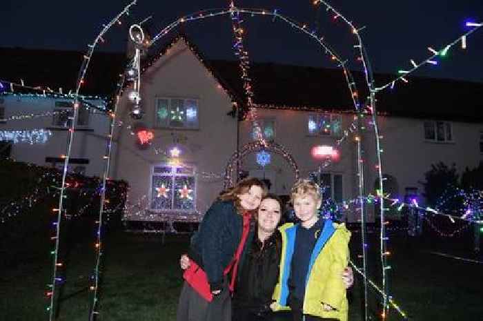 The Christmassy Cambridgeshire home set to get 'bigger and better' each year