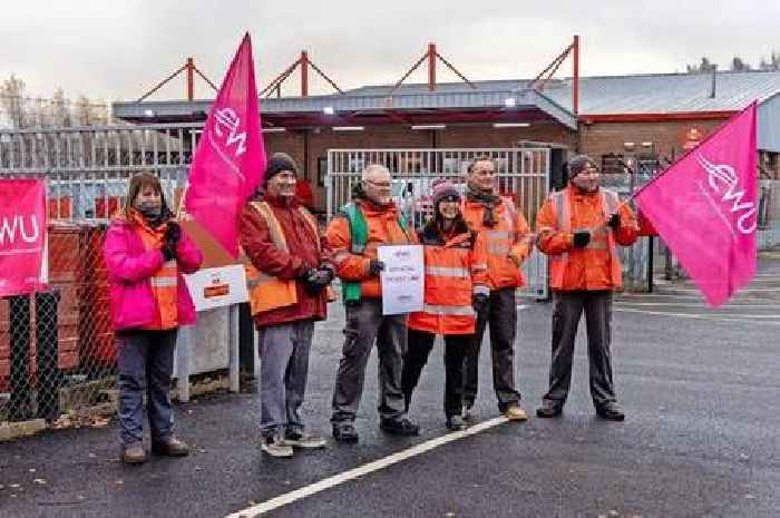 Scots Royal Mail staff take further day of strike action over bitter pay dispute