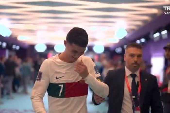 Cristiano Ronaldo in tears as World Cup dream ends with defeat to Morocco