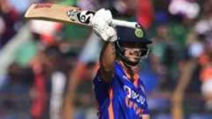 India's Kishan hits fastest ODI double century