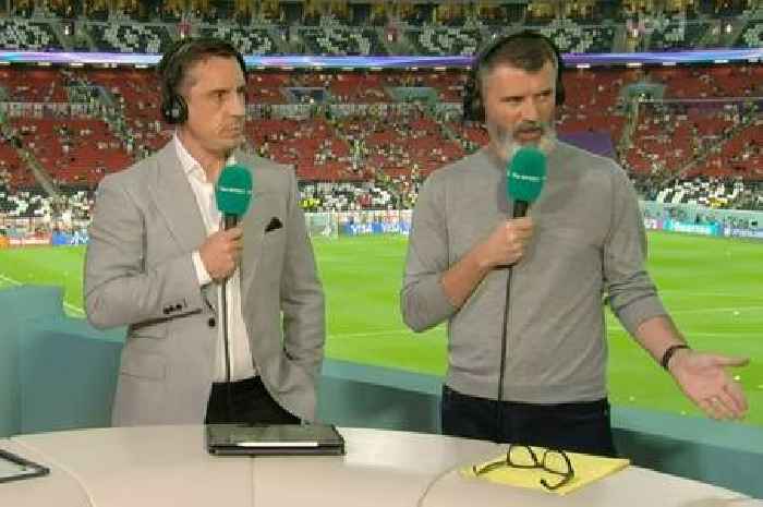 Gary Neville slams 'absolute joke' referee following England's World Cup defeat to France
