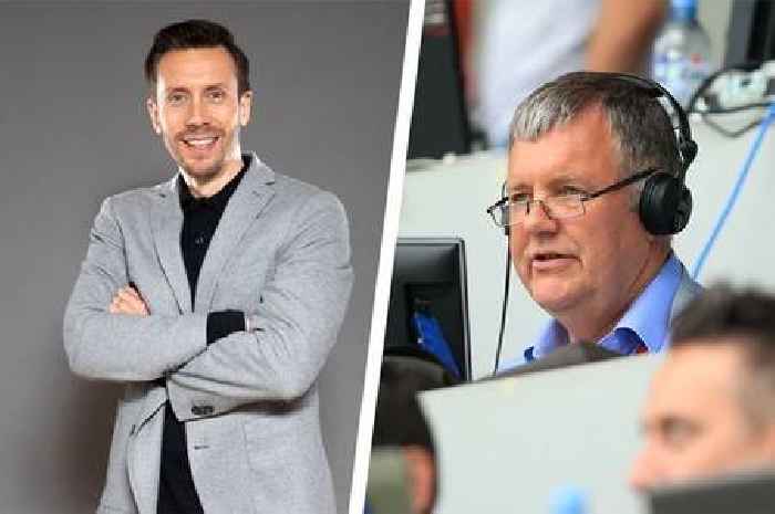 Who is England v France commentator Sam Matterface and where is Clive Tyldesley?