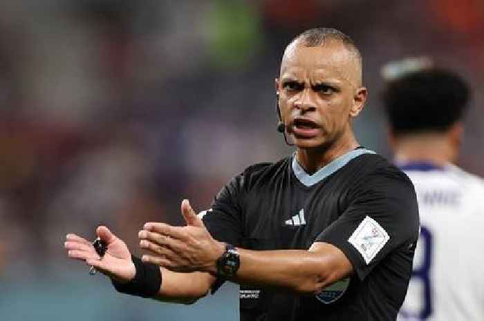 Who is England v France referee Wilton Sampaio, the card-happy Brazilian enjoying his first World Cup in the middle