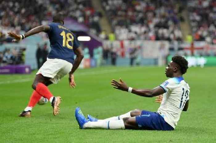 Why France's goal vs England was given despite Bukayo Saka appearing to be fouled