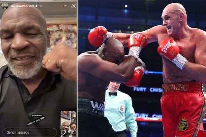Mike Tyson comforted Derek Chisora after Tyson Fury loss with FaceTime call