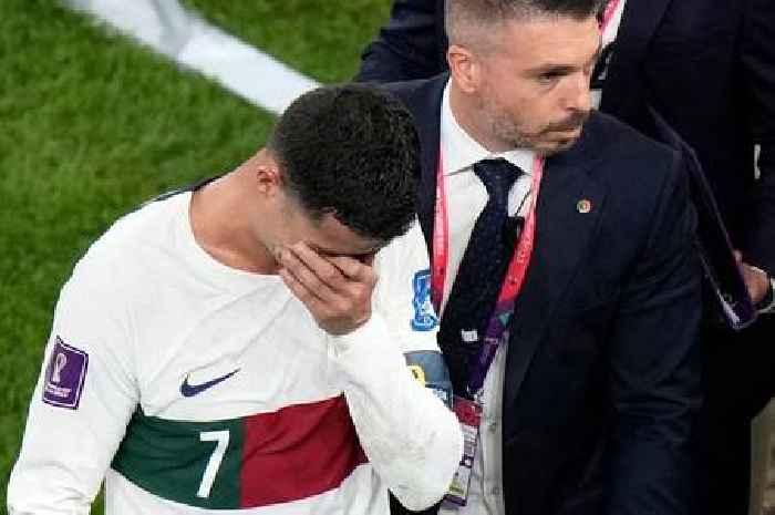 Cristiano Ronaldo issues emotional statement after Portugal knocked out of World Cup amid star's tearful pitch exit