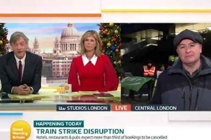 Richard Madeley tells union boss to 'jog on' in ITV Good Morning Britain row