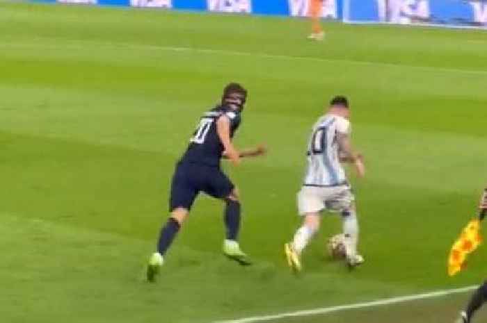Fan footage of Lionel Messi tearing Croatia defender apart is 'best video ever taken'