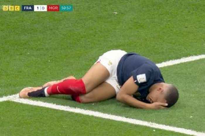 World Cup fans joke Kylian Mbappe wouldn't survive Sunday League after crunching tackle