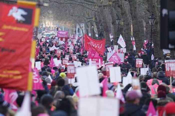 Full list of strikes in December and January - including nurses, rail services and Royal Mail