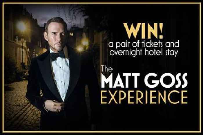 WIN a Pair of tickets to see Matt Goss on Tour PLUS an overnight hotel* stay