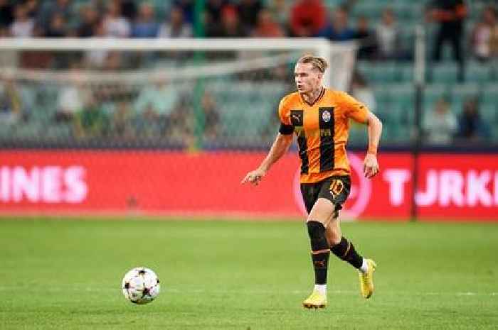 Shakhtar Donetsk gives Arsenal Mykhaylo Mudryk transfer update amid Dubai trip