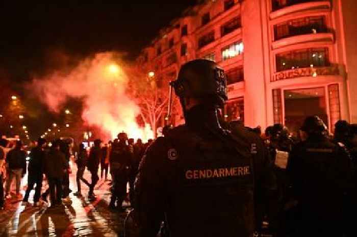 Boy killed after being 'violently hit by car' during riots between France and Morocco fans