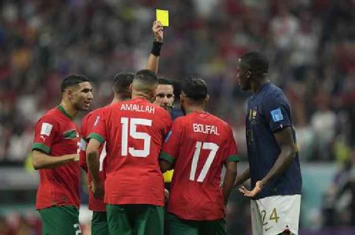 Morocco file protest to FIFA over 'grotesque refereeing' after France World Cup lost