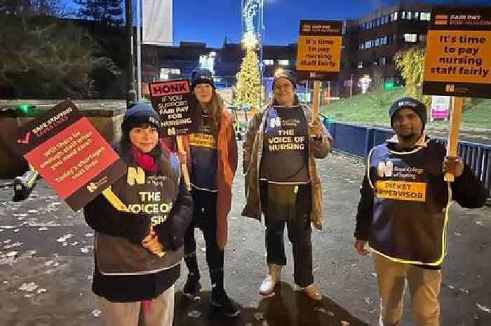 Live Nottingham nurse strike updates as workers on picket line at Queen's Medical Centre