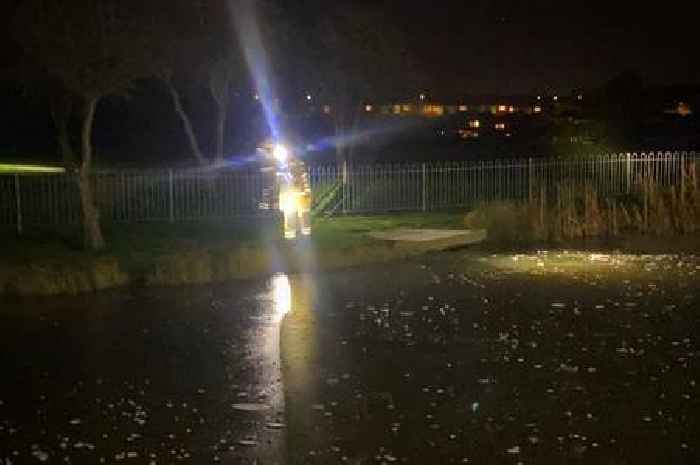 Warning issued to parents after children seen playing on frozen pond in Shirebrook