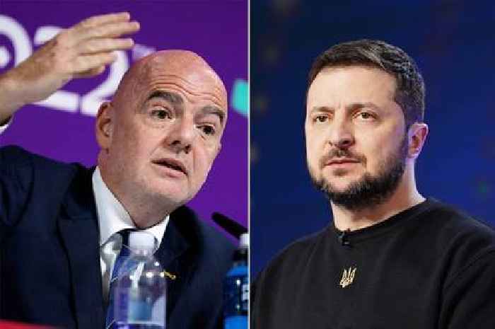 FIFA 'reject' Ukraine president Volodymyr Zelensky's request to speak at World Cup final