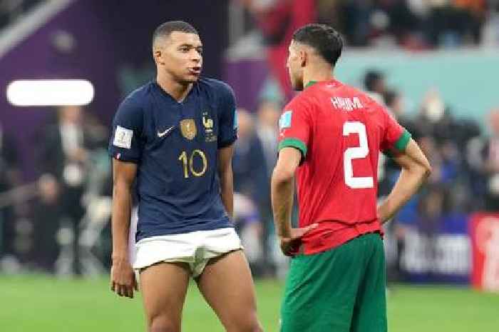 Fans think Kylian Mbappe got 'a little too excited' after spotting huge bulge in shorts