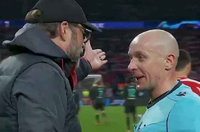 World Cup final referee left Jurgen Klopp furious in Champions League clash