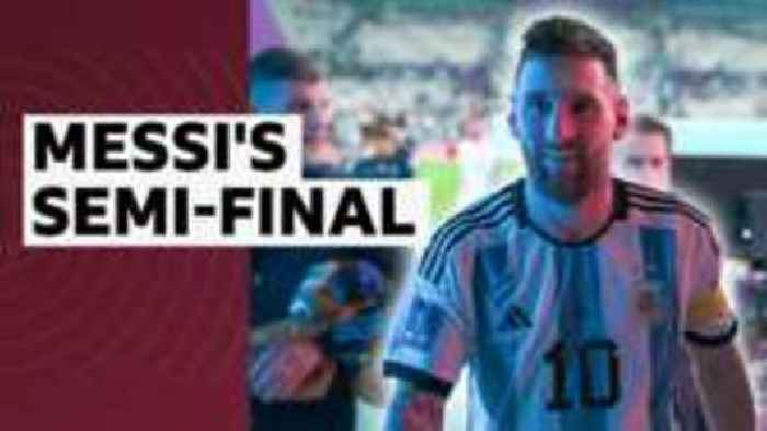 Messi behind the scenes in stunning semi-final