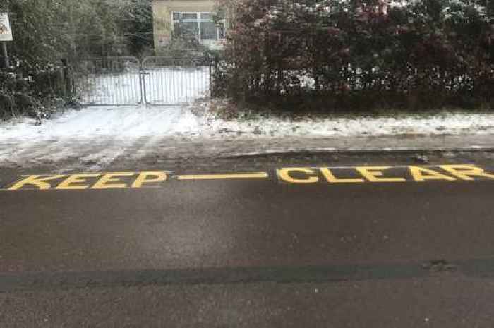 Council accidentally put new road markings in front of school closed for 25 years