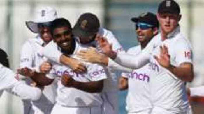 Ahmed wickets help England dismiss Pakistan