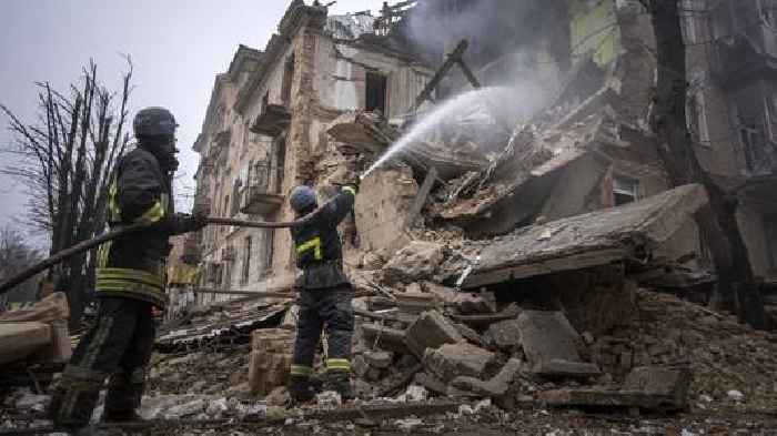 Dead Boy Pulled From Rubble Of Latest Russian Hit On Ukraine