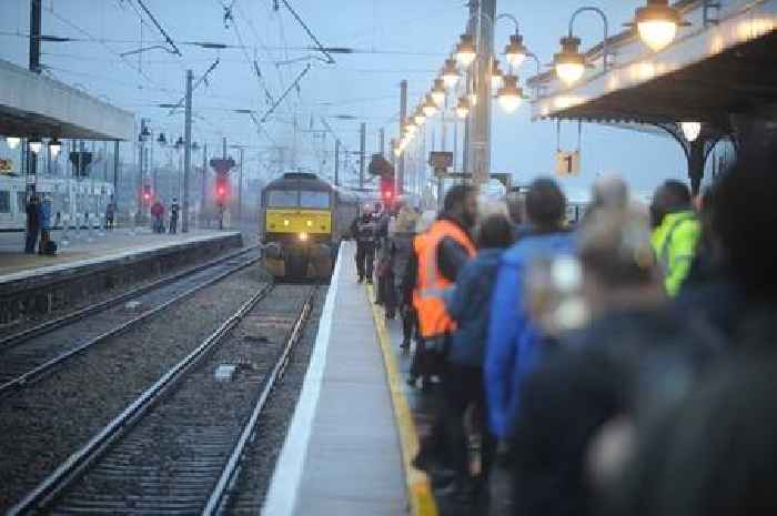 Passengers urged to complete Christmas Eve journeys by lunchtime due to train strikes
