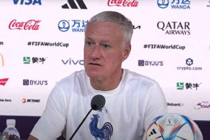Didier Deschamps gave scathing interview to French TV at half-time of World Cup final
