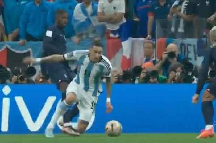 Lionel Messi scores World Cup final pen - but fans fume at 'soft' decision for Di Maria
