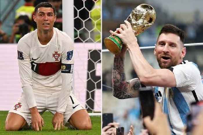 Messi labelled 'undisputed GOAT' after World Cup win as 'jobless' Ronaldo sulks at home