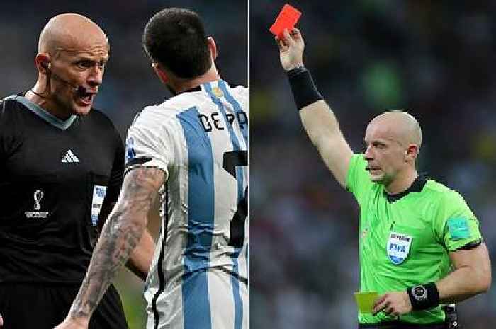 World Cup final referee only took up officiating after being shown red card as player