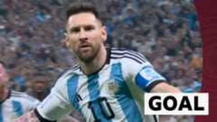 Messi penalty gives Argentina lead in World Cup final